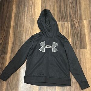 Under Armour Charcoal Hoodie with Logo